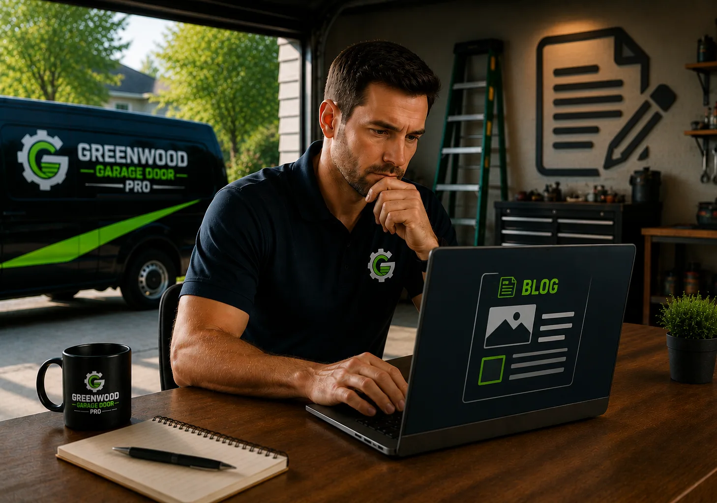 Professional garage door service in Greenwood Indiana