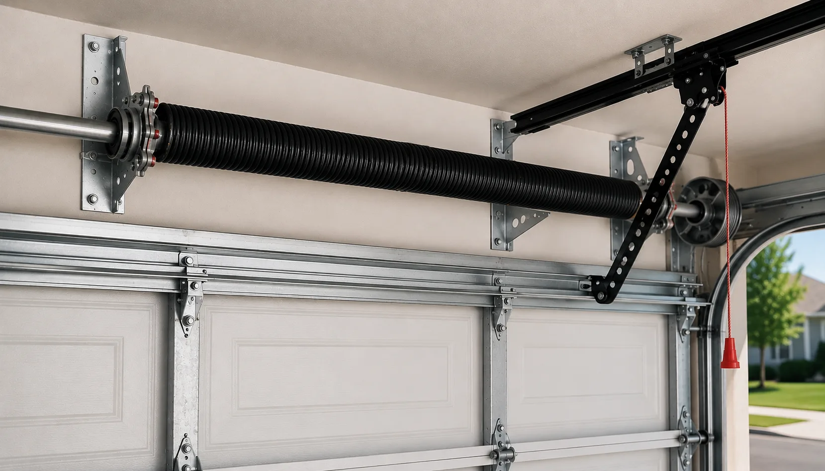 Garage Door Spring After Service Greenwood IN