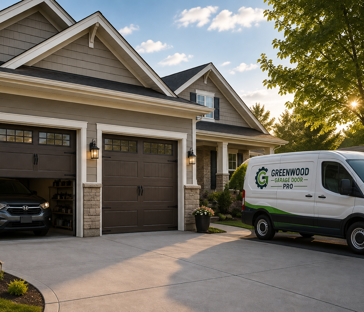 Residential garage door Greenwood IN
